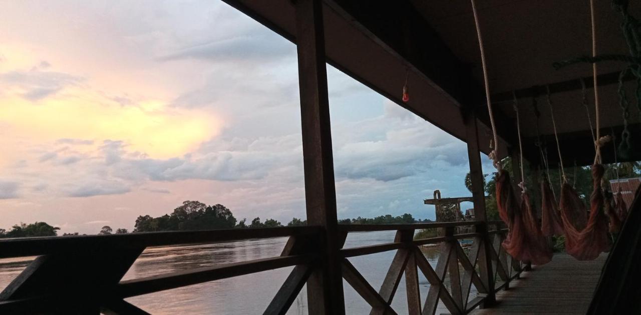 Champa Guesthouse Muang Không Eksteriør bilde