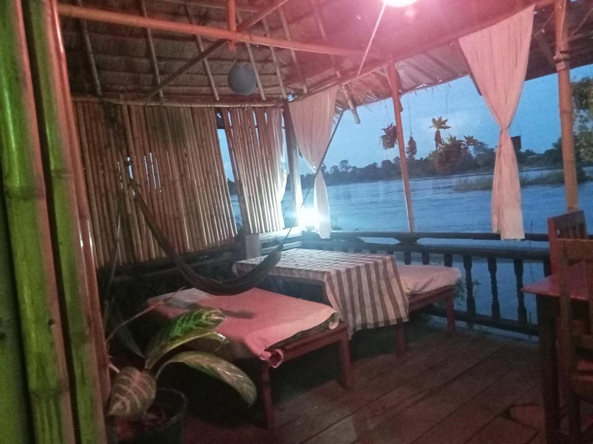 Champa Guesthouse Muang Không Eksteriør bilde