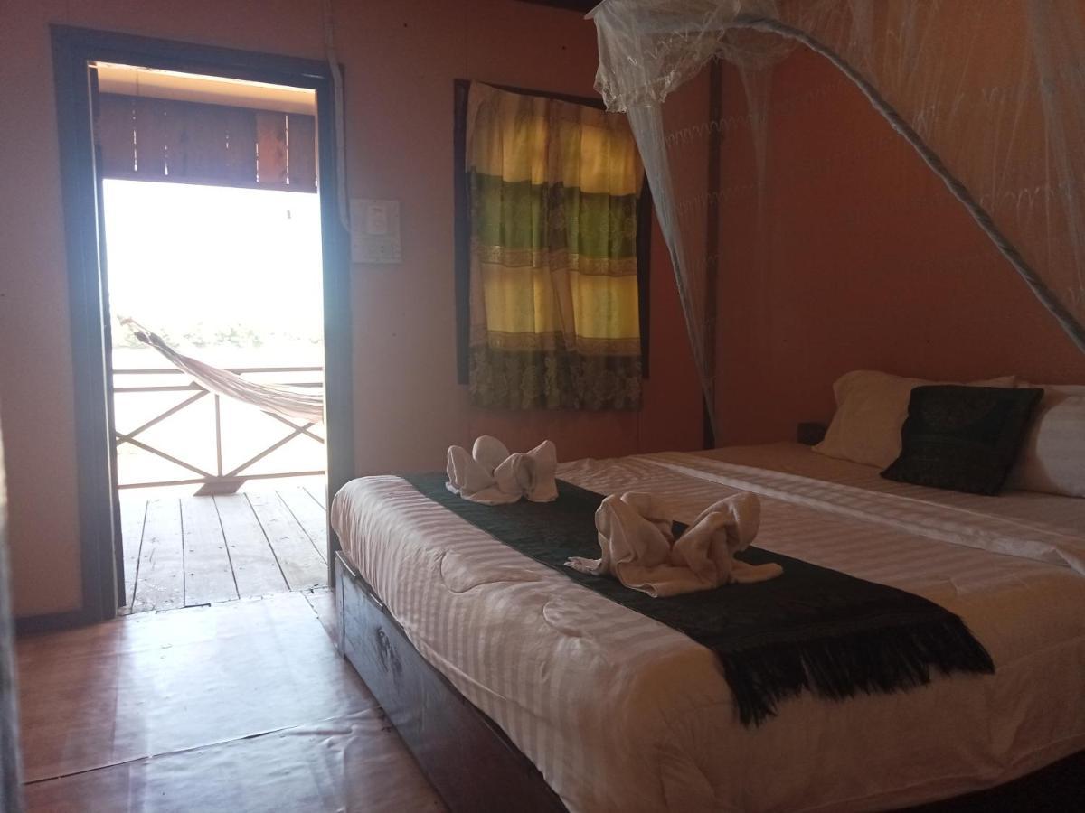 Champa Guesthouse Muang Không Eksteriør bilde