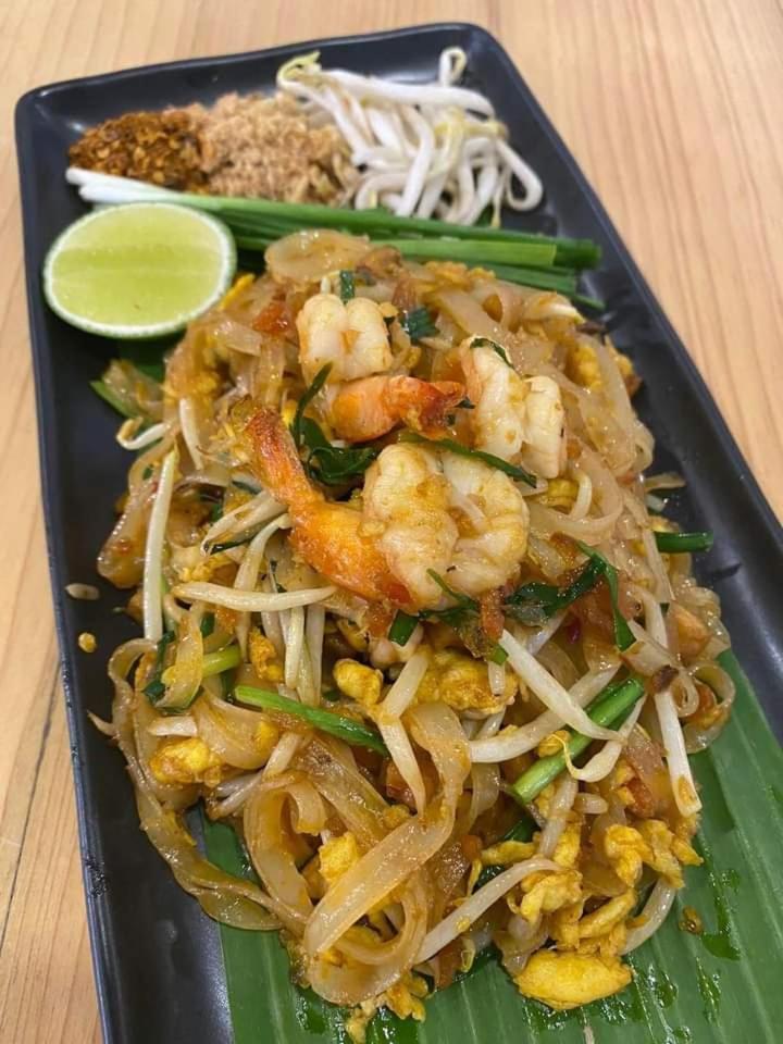 Champa Guesthouse Muang Không Eksteriør bilde